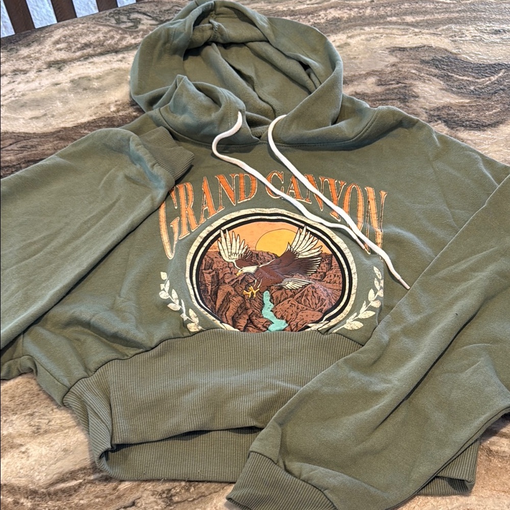 Green Grand Canyon Hoodie